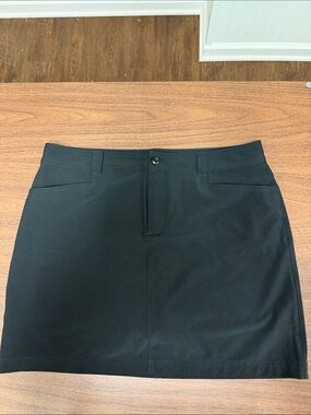 Eddie Bauer Black Mini Skirt - Clean Straight Silhouette